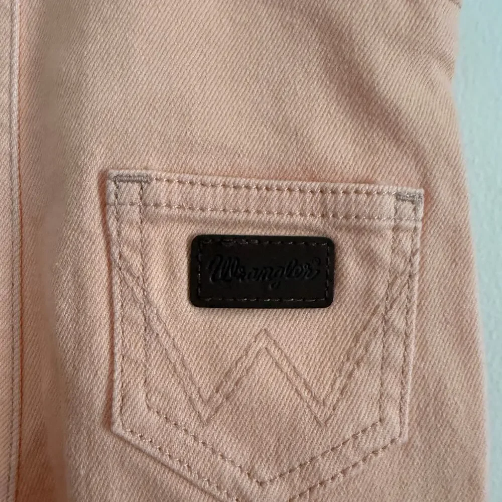 WRANGLER | Baby Pink Overalls / Dark Beige | 3-6 months BNWT